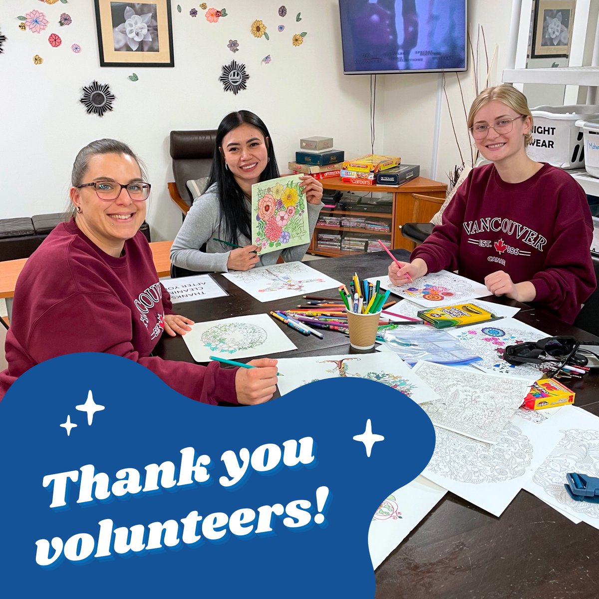 Volunteering is at the heart of everything we do at EFry. This #NationalVolunteerWeek, we want to give a big thanks to all the incredible individuals who dedicate their time, energy, and hearts to helping us support tens of thousands of women and children each year 💙#NVW2024