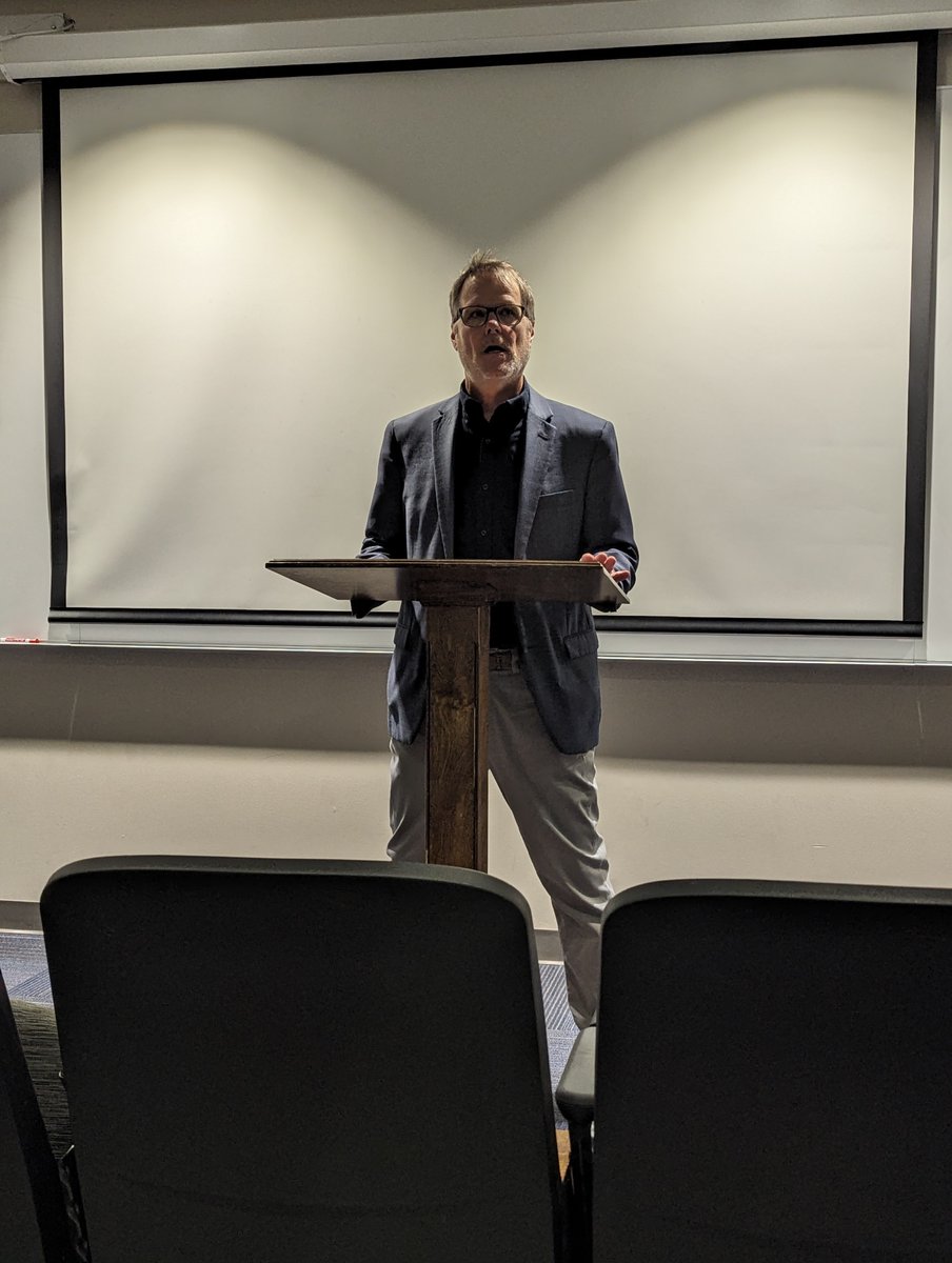 mccullerscenter's tweet photo. Thank you to everyone who came out for the Georgia Poetry Circuit reading by award-winning poet Patrick Rosal! He performed a selection of poems from his poetry collection The Last Thing: New and Selected Poems.
Find out more about Patrick and his work at https://t.co/p9o1DjhKl8! https://t.co/fdkiPeo0oU