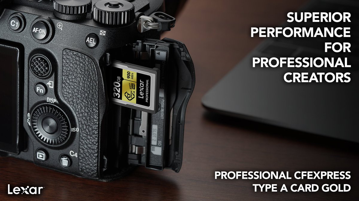 For professional creators who want to capture cinema-quality 8K video, look no further than the Lexar Professional CFexpress Type A Card GOLD Series.