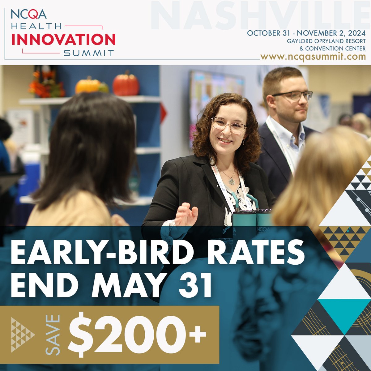 Get ahead of the curve with cutting-edge digital solutions, latest health equity initiatives, and strategies to enhance value-based care at NCQA's 2024 Health Innovation Summit! Secure your spot before May 31st to enjoy our early bird discount: bit.ly/3Jdy3Rq