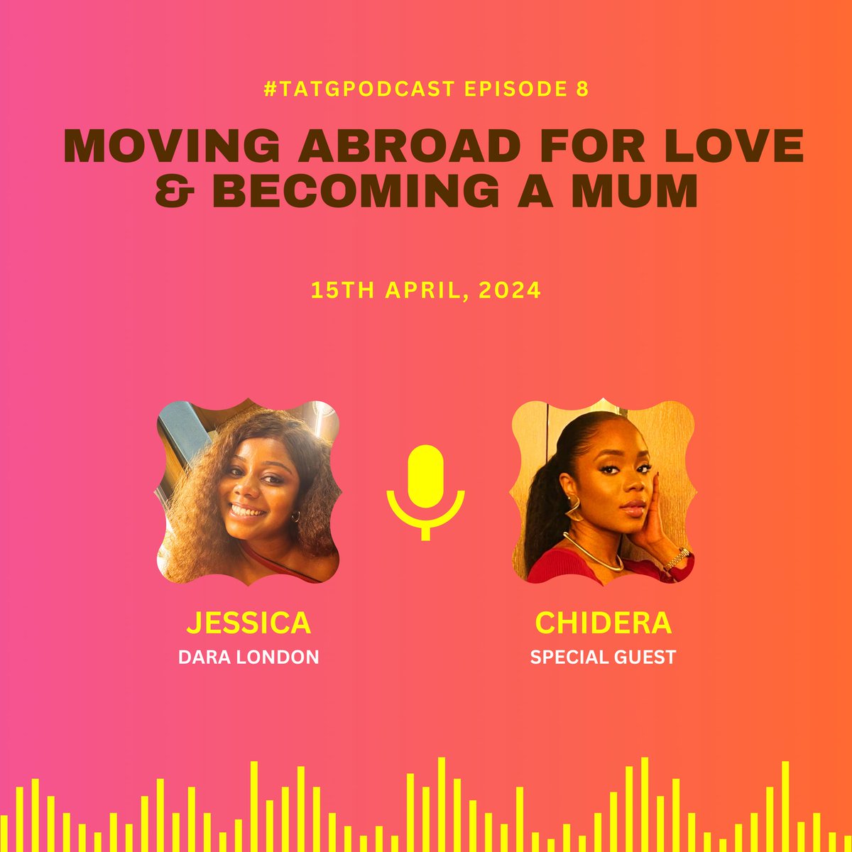 If you’re looking for company on your commute or generally curious about the experience of moving abroad for love, I sat down with my friend <a href="/Dera__xo/">chidera.</a> &amp; we had a very honest conversation.

It’s available wherever you get your podcasts

🔗: podcasters.spotify.com/pod/show/jessi…