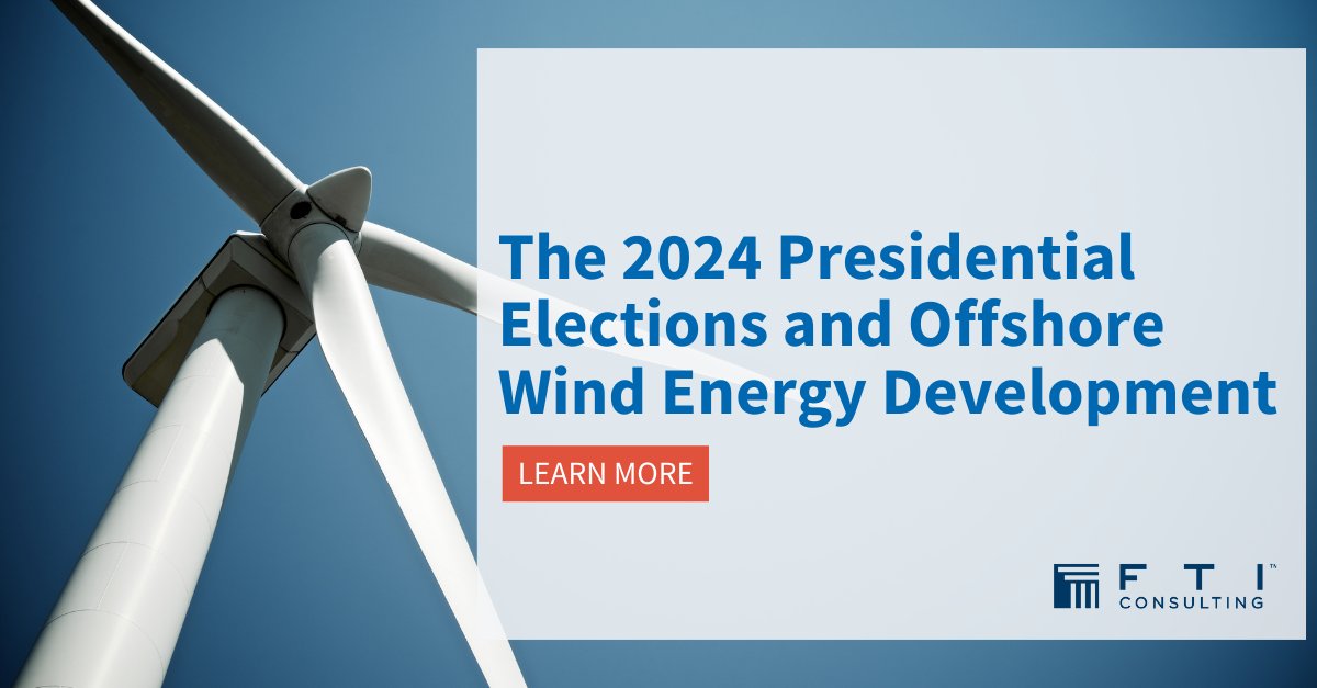 The future of #OffshoreWind development in the U.S. is at a tipping point. Ahead of the November elections, developers have unique opportunities to engage directly with both candidates to position the industry for continued growth beyond 2024. Learn more: bit.ly/4aSKNsy