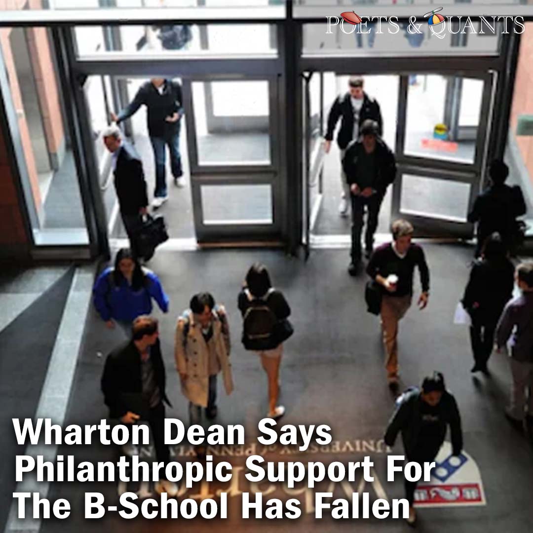 Wharton Dean Erika James says new donor contributions to the school have declined amidst tension over antisemitism and freedom of speech. Read More: bit.ly/3JlYtk6 @Wharton #mba #mbanews #mbadegree #mbastudent #mbaprogram #mbaadmissions #businessschool #wharton