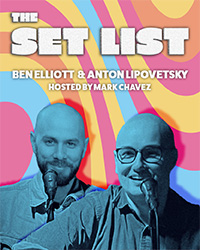 A special treat at The Improv Centre this week!

Ben Elliott & Anton Lipovetsky's 'The Set List'. April 17 at 9:15pm. Hosted by Mark Chavez.

Learn more here via @stir_vancouver: bit.ly/3Q4TTuh #yvrarts #comedy @granville_isle