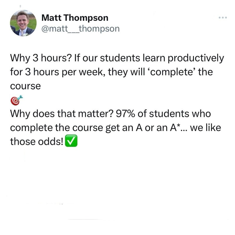 up_learn's tweet photo. How to boost KS5 attainment: