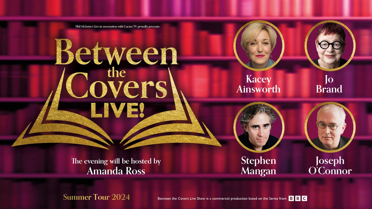 Don't miss Jo Brand and @kaceyainsworth on The One Show this evening as they talk all about Between the Covers Live! Book your tickets for 1 June here ➡️ atgtix.co/49wLN4o