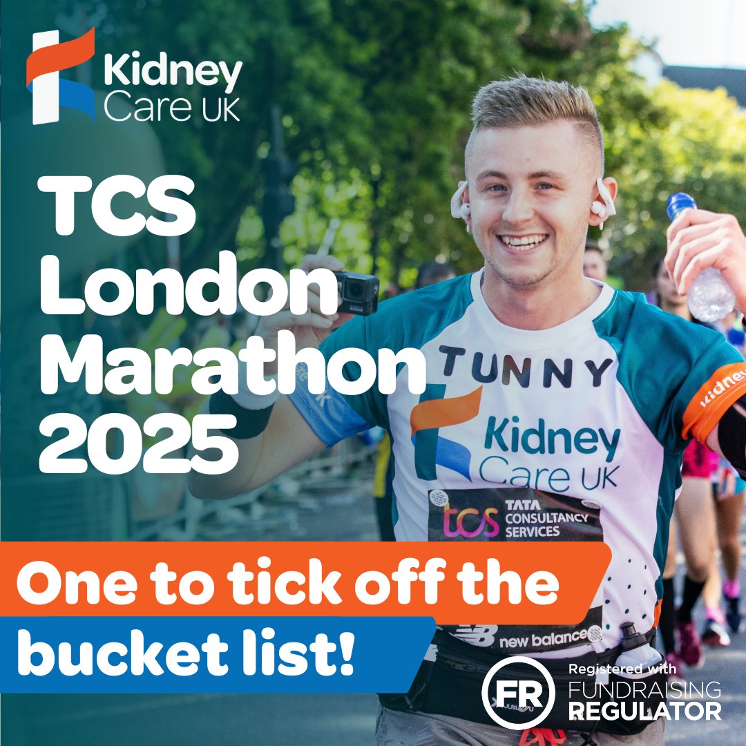 🏃‍♀️ Applications are OPEN! Lace up those running shoes because it's time to chase those marathon dreams! Let's run the @LondonMarathon 2025 for #KidneyCareUK! Click here: kidneycareuk.org/kidney-care-uk… ➡️ Apply now and help us ensure no one faces kidney disease alone 💪