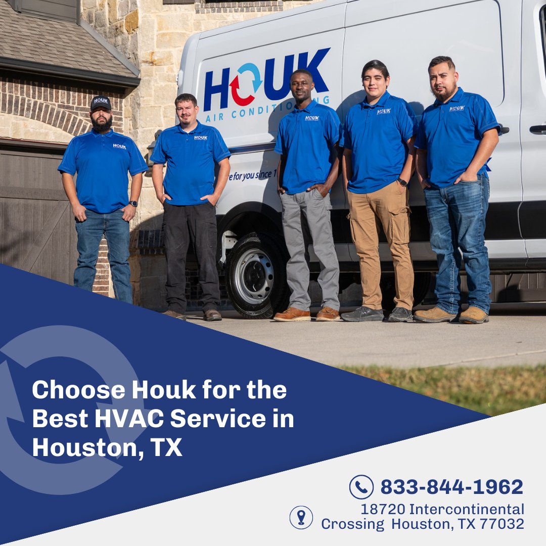 No matter whether it’s a small issue or a major emergency, you deserve a dependable HVAC company you can call on if you notice your system having any issues.

Don’t hesitate to call us at 833-844-1962. houkac.com/service-areas/…

#hvachouston #hvacinstallation #hvacrepair