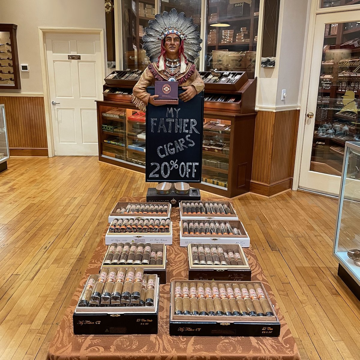 How about some amazing My Father cigars to get you through Tax Day and your long journey to the weekend? 😉 The mild Connecticut, exquisite med./full-bodied Le Bijou & bold The Judge are here to help at 20% off in-store through 4/20!  Bonus: Chief Milan’s pep talks are free.😏
