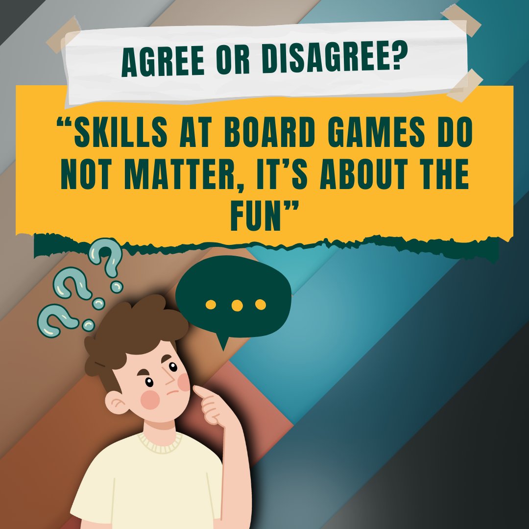 The ultimate goal of a game night is to have fun and not massively destroy your friends!🙌 Agree ✅ or Disagree? ❌ Let's discuss 👀 #agreetodisagree