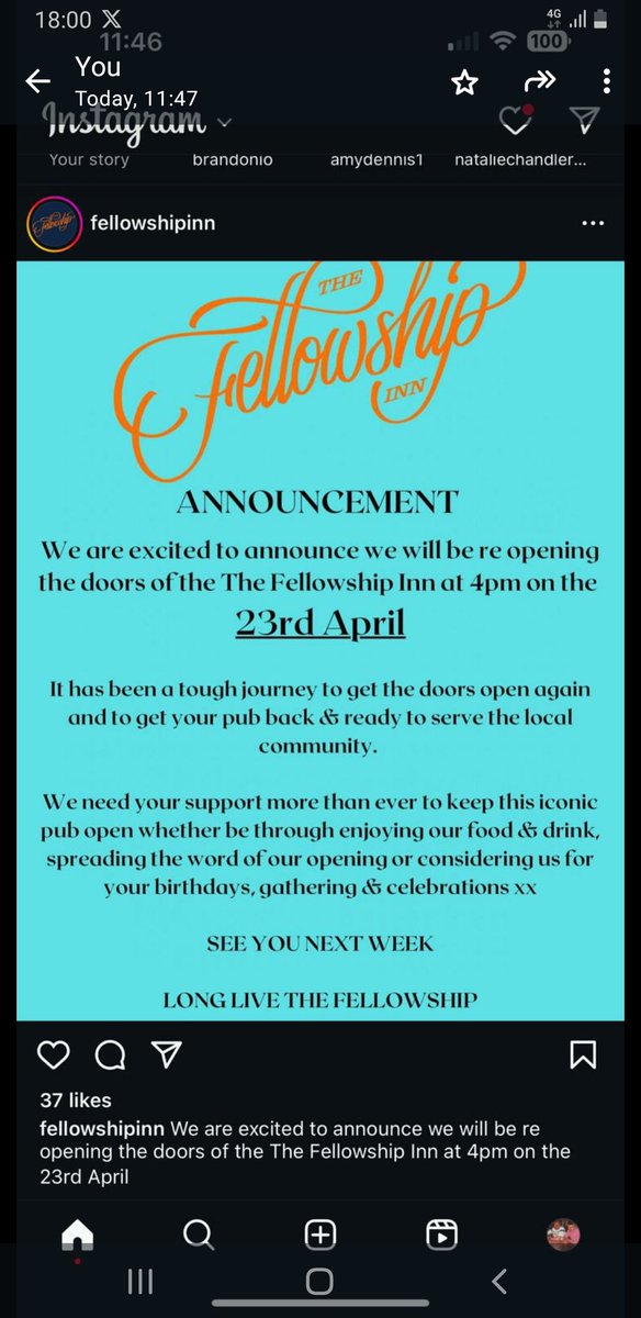 Mfc_fan1985's tweet photo. Fellowship is opening again. https://t.co/nXZOT6Wuxi