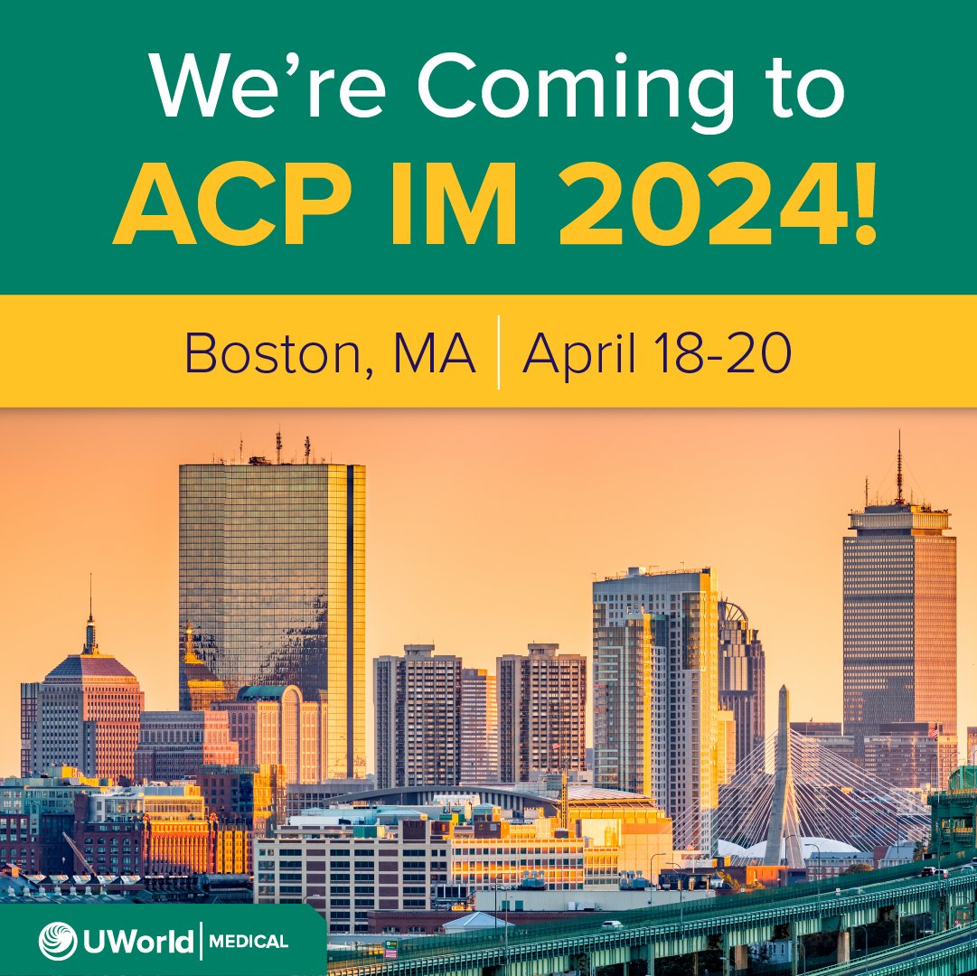 Come join us this week at ACP IM 2024 in Boston! We can’t wait to show you all of the new enhancements to our ABIM QBank and Learning Platform. Stop by our booth for a free demo between April 18-20. We hope to see you there! #IM2024 #InternalMedicine #ABIM #MedicalEducation