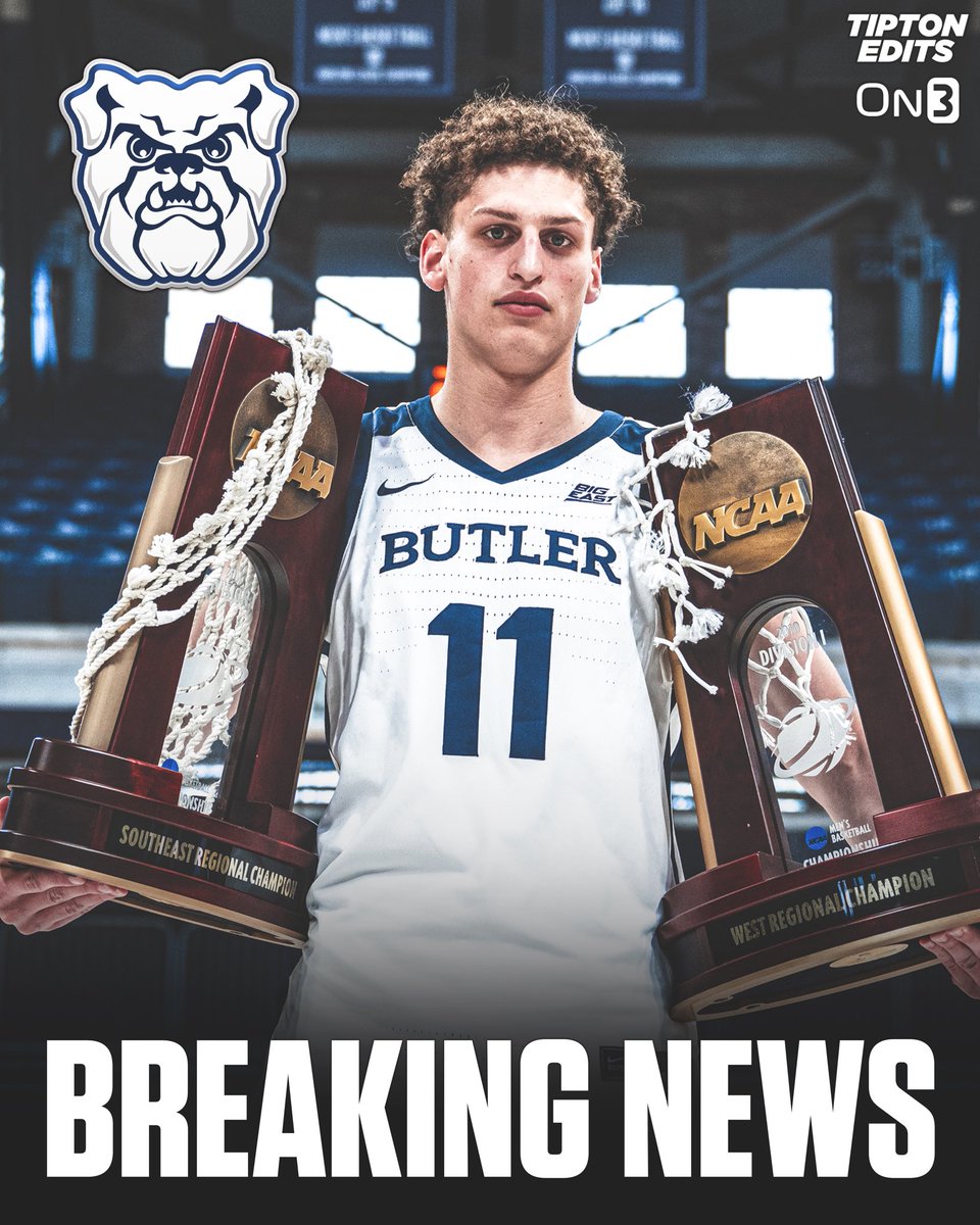 NEWS: Maryland transfer Jamie Kaiser has committed to Butler, he tells @On3sports. The 6-6 freshman is a former top-75 recruit. on3.com/college/butler…