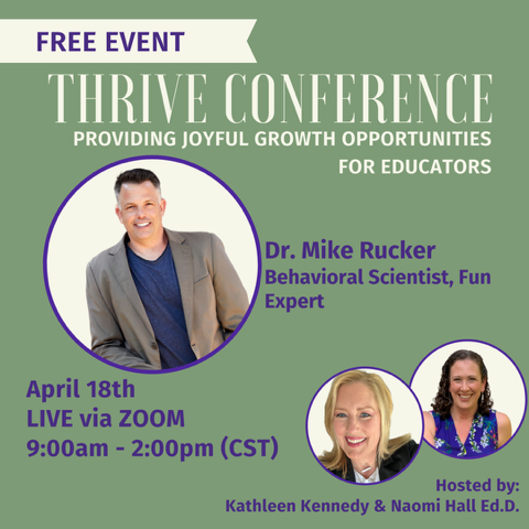 Excited to participate in the Thrive Conference on Thursday. If you are an educator, please consider attending. therecoveringeducator.com/a/2147830604/A…