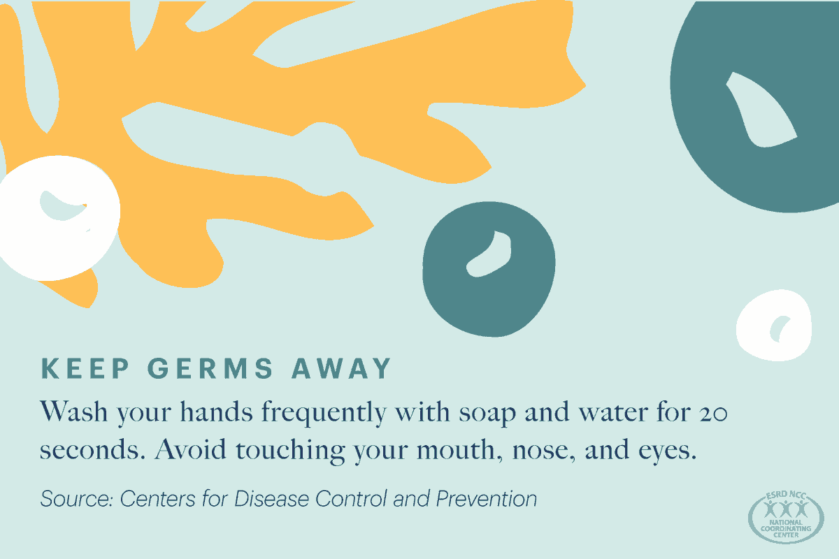 The @ESRDNCC continues its #MindfulnessMonday. This week we are focusing on keeping germs away. #DYK several of the symptoms of a cold can mimic symptoms of depression, so it is important to #StayHealthy for your #MentalHealth as well as your #PhysicalHealth.  

#KidneyHealth
