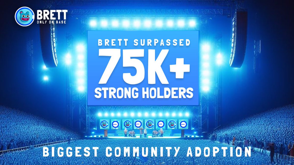 Another huge milestone smashed by the Bretthren 75000 Elite Holders We are still just getting warmed up..