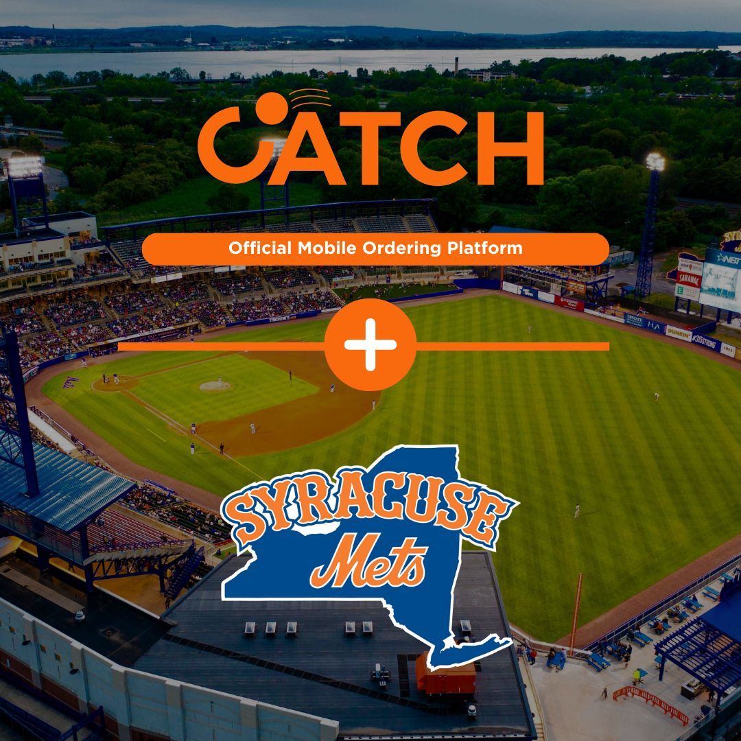 📣 Another Partner Alert! 📣 Catch is now the official Mobile Ordering Platform for the Syracuse Mets Baseball Club ! 🎉⚾ Say goodbye to long concession lines and hello to more time enjoying the game! 🌭🍿🥤 Download the Catch app today and get ready to elevate your ballpark!