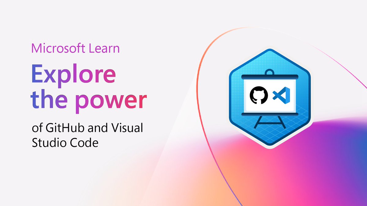 Learn how to use GitHub and Visual Studio Code together to build and manage code. Take a tour of GitHub today: msft.it/6018c7t38