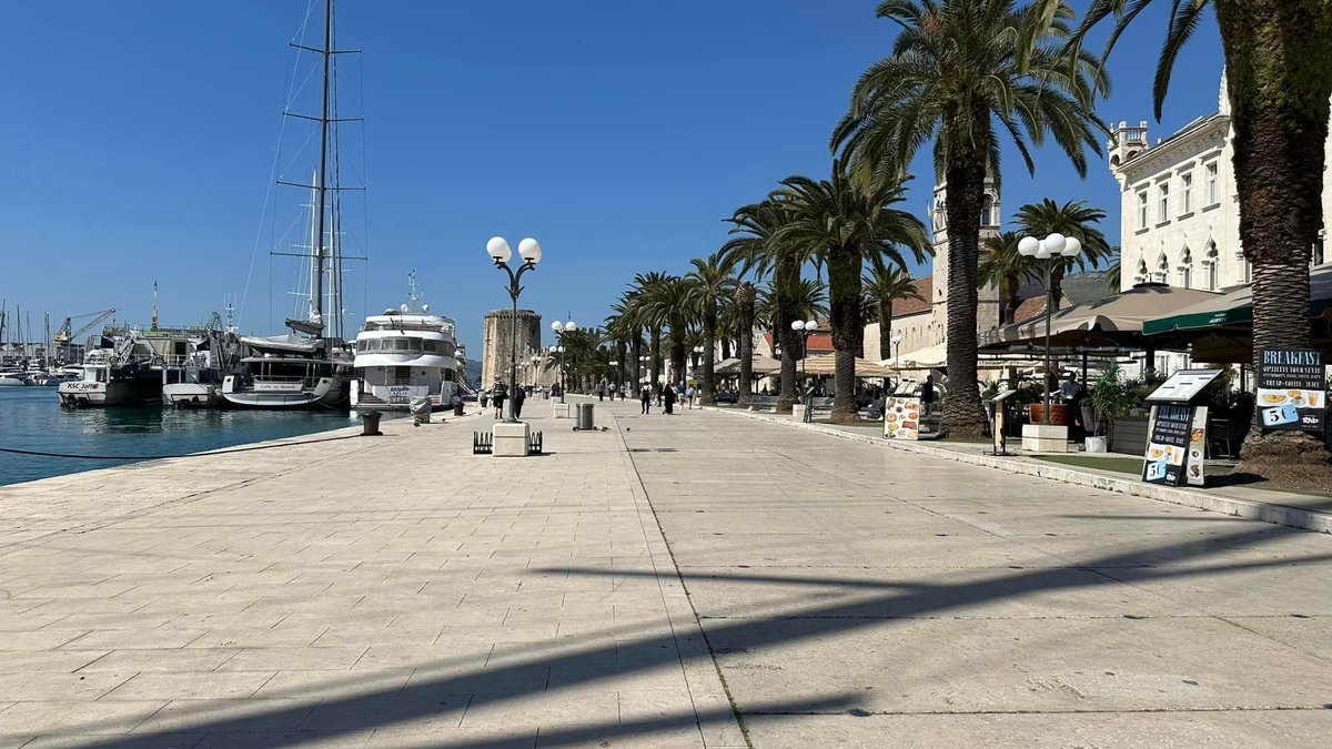 A day in Trogir, Croatia.