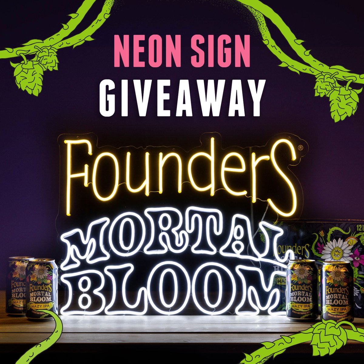 Wait! Don't scroll past this! We may not be a funny cat meme but we are giving away something shiny! Do you want to win a Mortal Bloom neon sign? Of course you do! To enter, like, follow and tag a friend who keeps your life colorful!