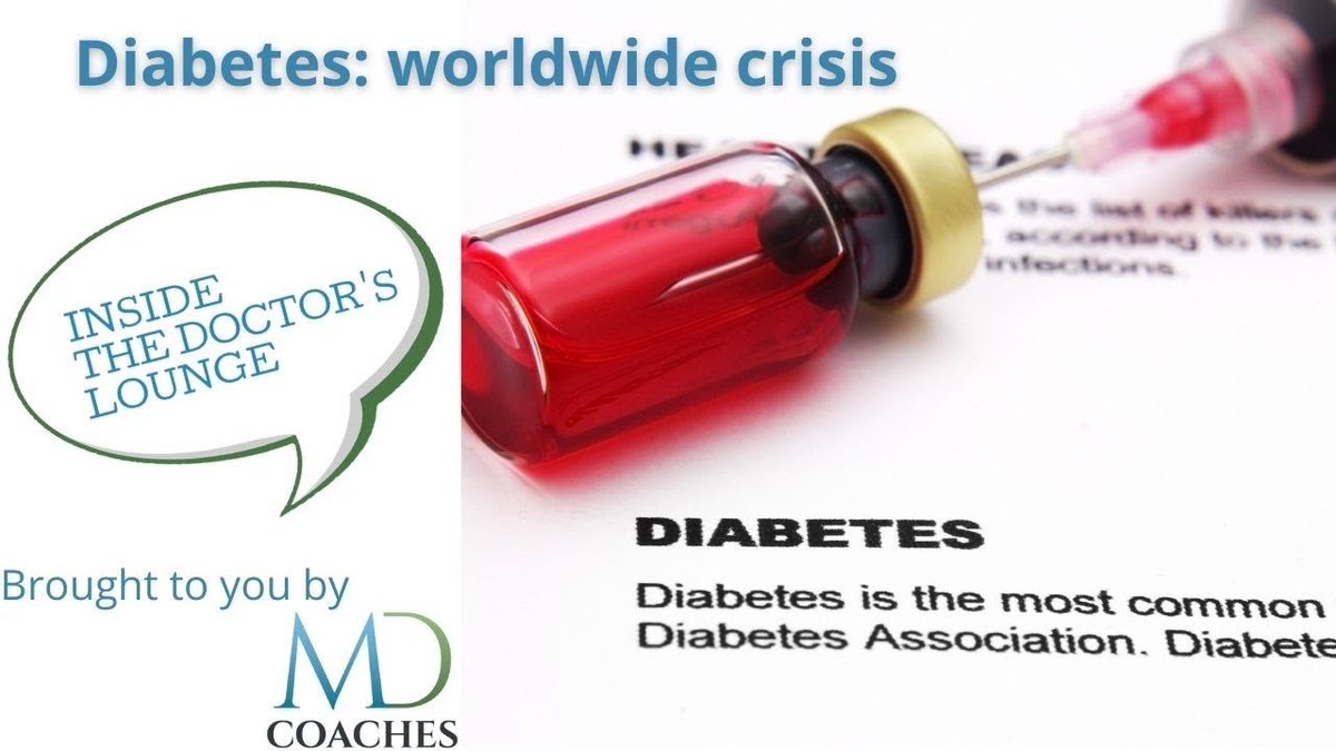 Diabetes: The Worldwide Crisis - YouTube youtube.com/watch?v=CKwDQ6… with Guest Prof. David G. Armstrong @CoachesMD #Diabetes #ActAgainstAmputation