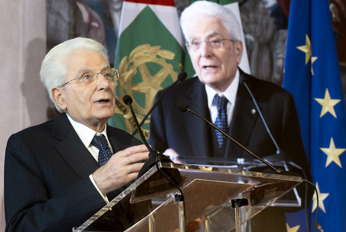 Quirinale's tweet photo. Il Presidente #Mattarella è intervenuto durante la conferenza “#NATOat75: Shaping a New Transatlantic Agenda, Security and Peace at a Time of Global Transformations for the Future”

Il video dell’intervento: https://t.co/PvWThEzKXY https://t.co/vKKqoJjKlz