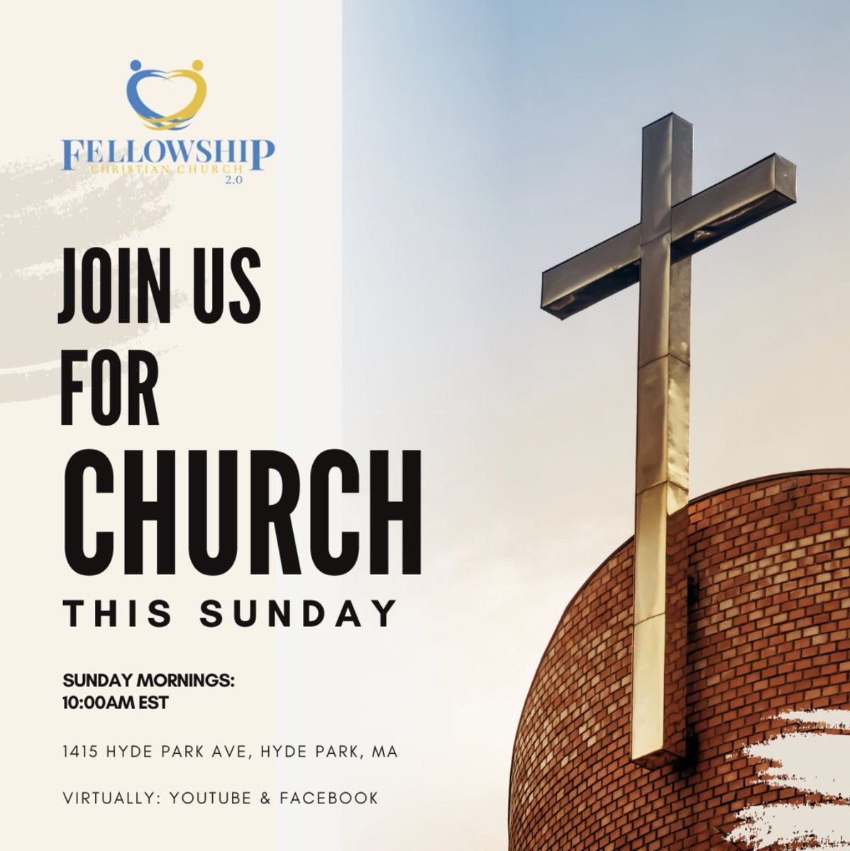 FCCboston's tweet photo. Gather with us this Sunday as we come together in faith, love, and worship. Your presence makes our community complete! Let's create unforgettable moments in His presence. #SundayWorship #FaithInAction #FellowshipBoston https://t.co/4xIqwjLK6C