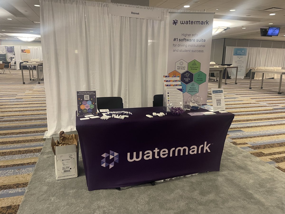Check out #HLC2024 Gold Level Sponsor, @watermark_ed at the Grand Hall and Expo. Read about their services on our sponsor page: bit.ly/3UfaGNL