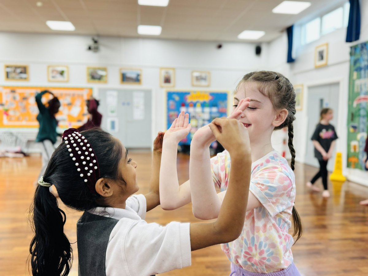 We’re delighted to be back at @StMarksPrimary today and for the next few months inspiring a new cohort of children full of movement, music and creativity. With huge thanks to @BishopBewick for funding this #dance programme led by our very own @eliotgsmith 🫶