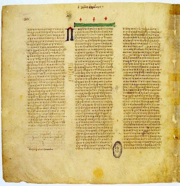 #manuscriptmonday The famous Codex Vaticanus is a 4th century manuscript owned by the Vatican Library in Rome. Regarded as the oldest extant manuscript of the entire Greek Bible, it is one of the most valuable Greek New Testament manuscripts in the world. buff.ly/3cohfWb