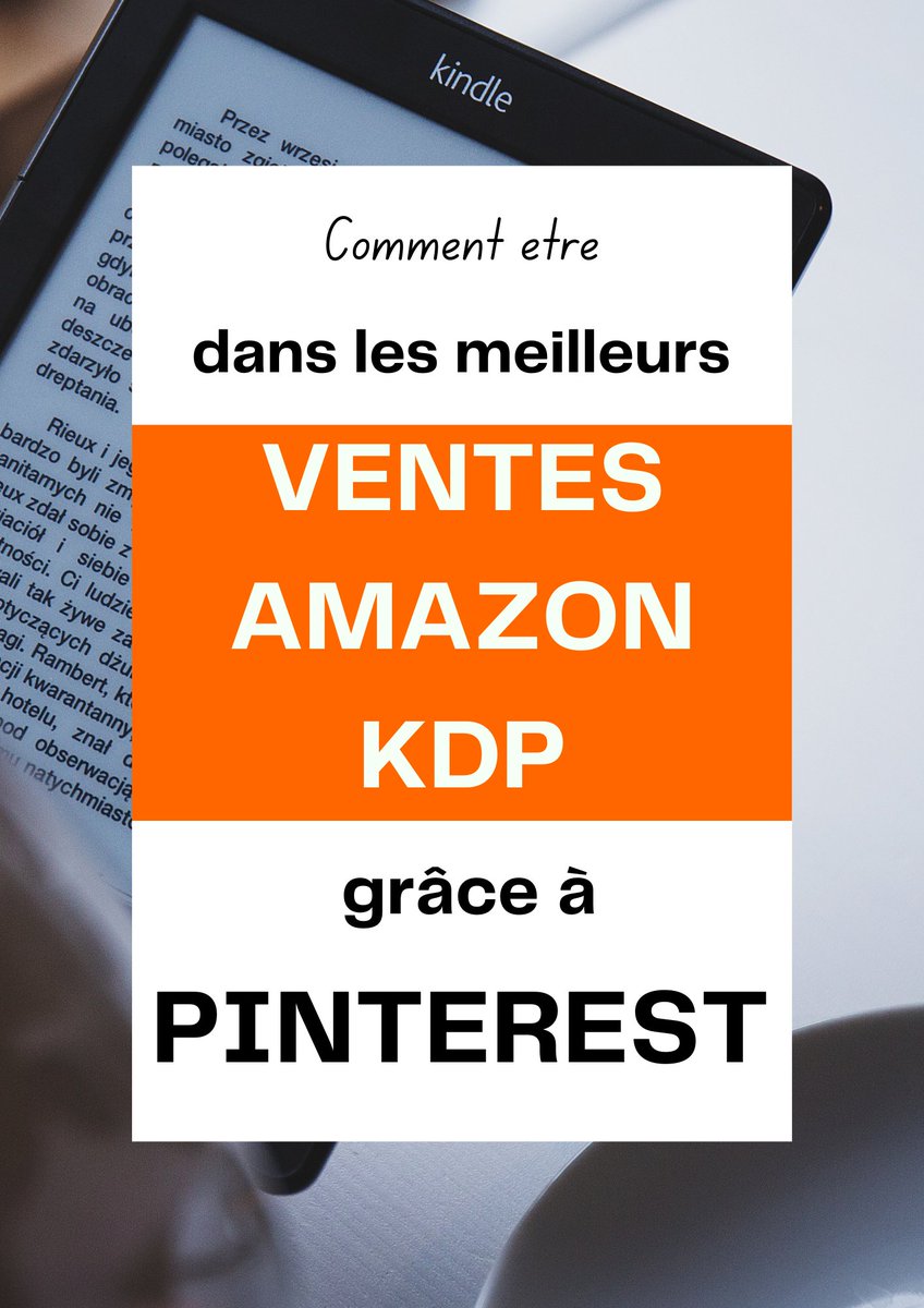 Tu connais Amazon KDP ? 

Voici un guide gratuit pour te montrer comment augmenter tes ventes sur Amazon grace a Pinterest.
Je te dis tout.

Si tu le veux ?

- Like ❤
- Retweet 🔄
- Follow 👤
- Commente 'KDP' 🤑