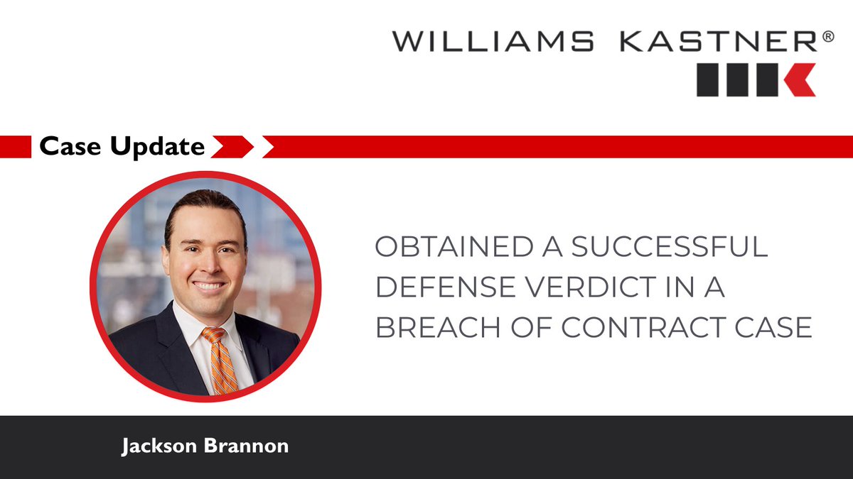 #Portland #attorney Jackson Brannon recently obtained a successful defense verdict in a breach of contract case involving a residential painting project. Learn more about his #business #litigation work here: bit.ly/3xydMDG #CommercialLaw