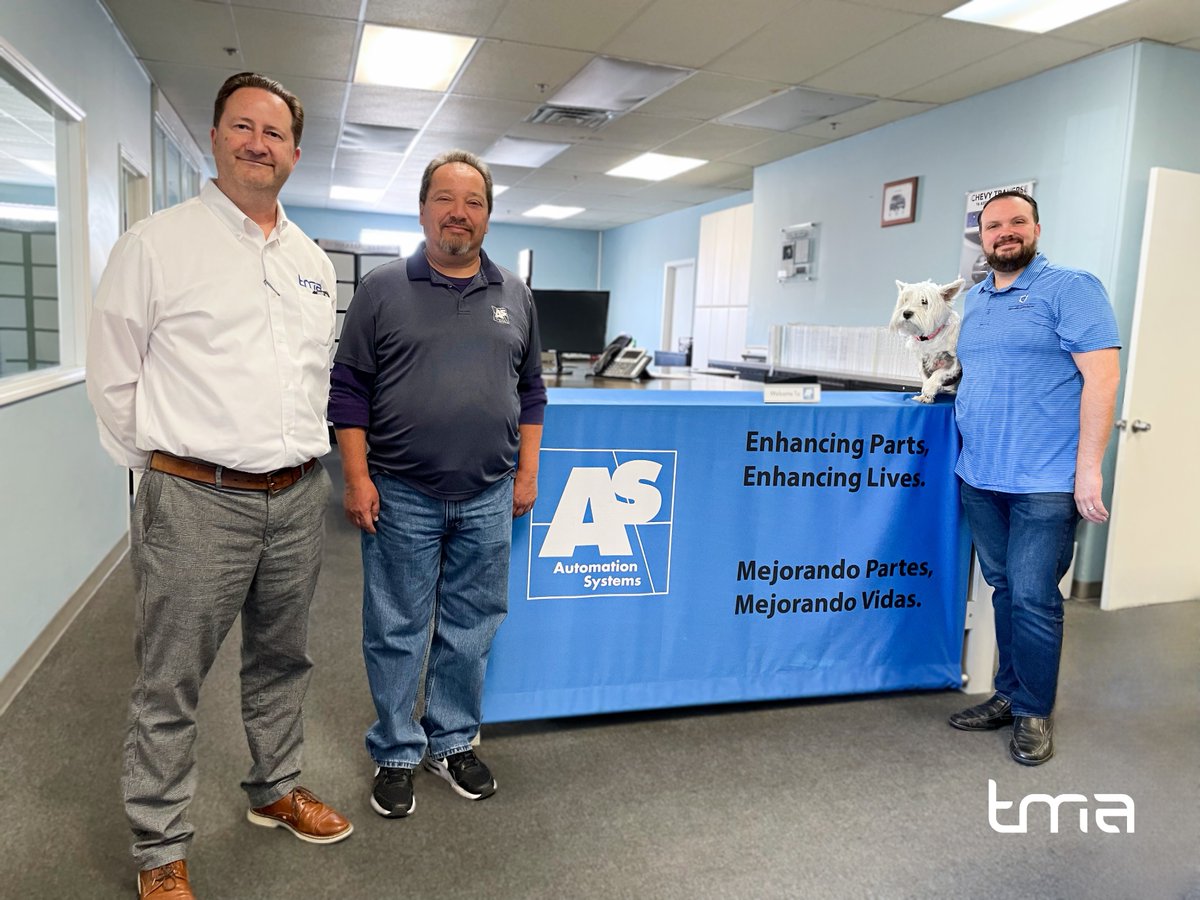 TMA President Patrick Osborne recently connected with Automation Systems' Operation Manager John Sosa , Oliver and Owner Carl ; they offer Assembly, Drilling & Tapping, Part Dotting & Painting, Sorting & Inspection, Distribution, and Other Services. weassemble4u.com