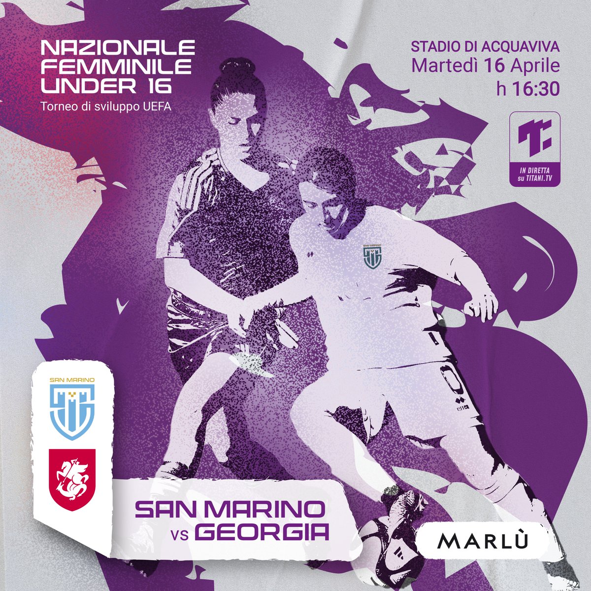 FSGC_official's tweet photo. ⌛️ | Il countdown praticamente esaurito: domani è il giorno del grande esordio della Nazionale femminile sperimentale Under 16. 

► https://t.co/VIVkv8auaD

[📷 ©FSGC]

#Nazionali #femminile #Under16 #TorneodiSviluppo #vigilia #convocate #Marlù #forzatitane https://t.co/bhZG54rK3Y