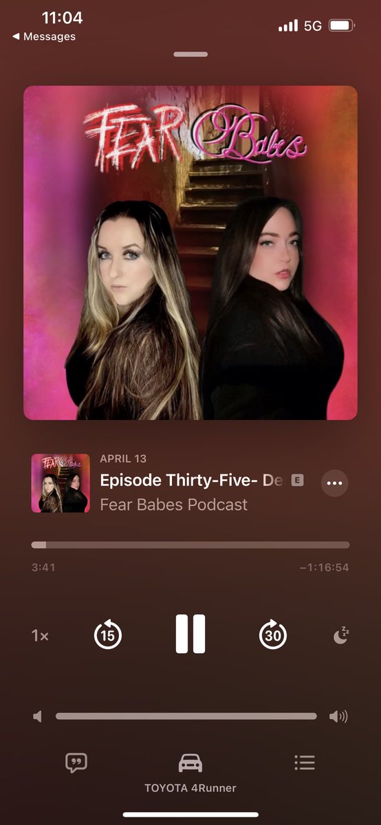 If you don’t listen to @fearbabes what are you even doing with your life?!? @MadelineeMonroe @Burgandy19