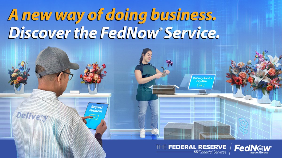 Your business could benefit from a number of #FedNow® Service use cases designed to drive efficiency, including making #instantpayments to suppliers. Read more: fedlink.org/texL50RfqcH #banking #payments #FederalReserve