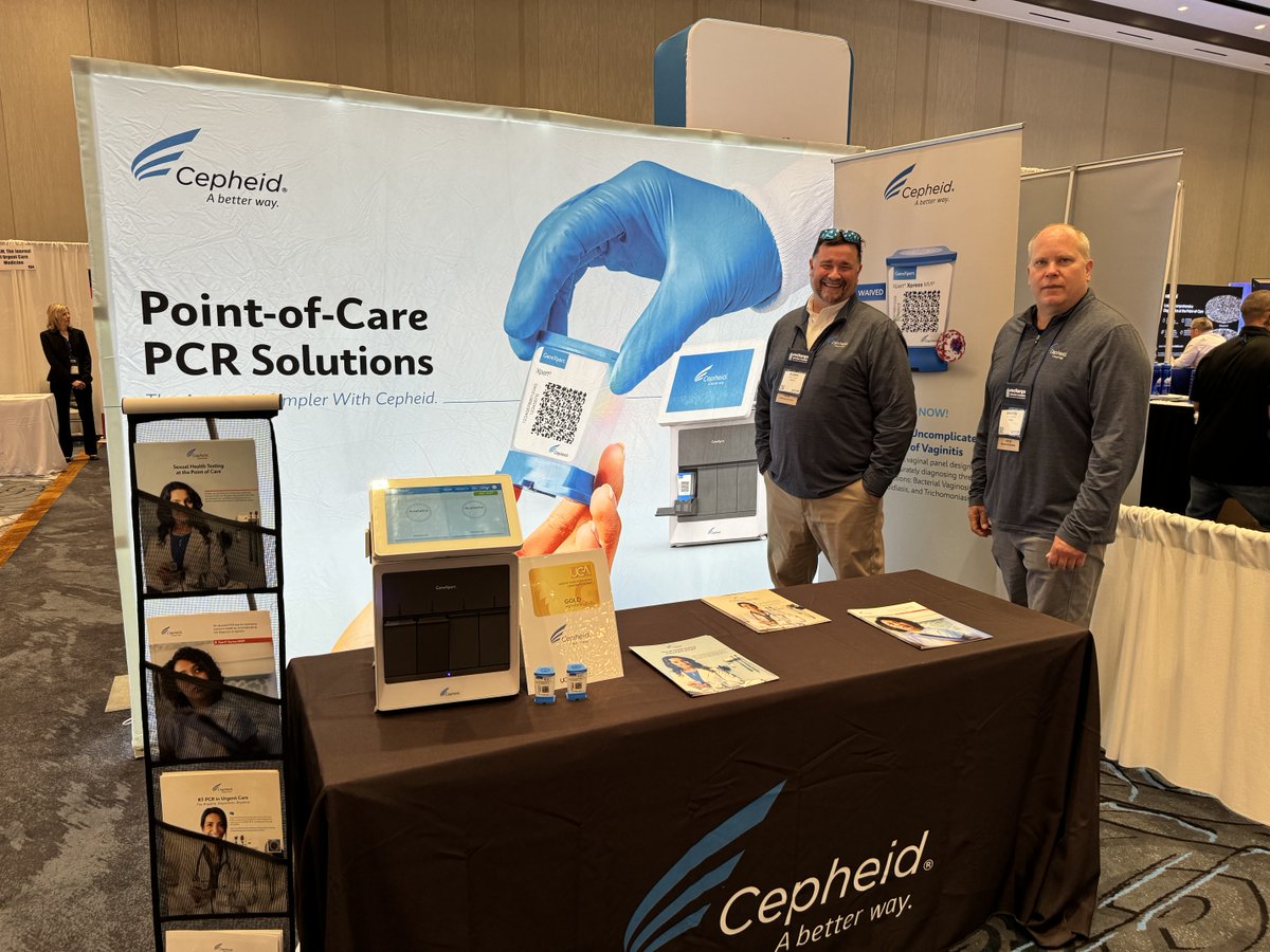 Cepheid is at the Urgent Care Association Conference. Stop by booth #206 this week and learn how Cepheid’s Xpert® Xpress MVP is transforming the way Urgent Care Clinics can test and treat Vaginitis #PCR #SameDayTreatment