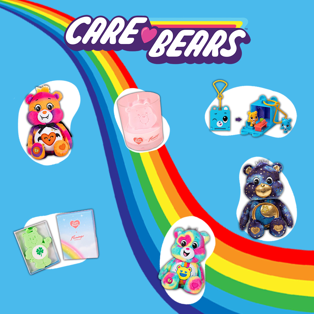 🌟 Exciting news! 🐻✨ Dive into a world of comfort and joy with our NEW Care Bears range at hmv! Snuggle up with plushies, light up with candles, and surprise yourself with blind boxes 🌈💖 #CareBearshmv 🔗 ow.ly/vlz650RgmJV