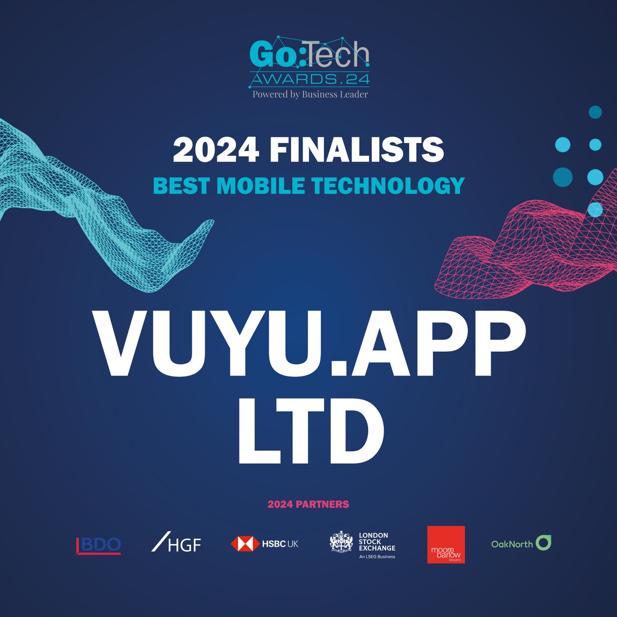 We are thrilled to have been shortlisted for the ‘Best Mobile Technology Award’ at the Go Tech Awards 🏆 

Go multi-streaming! 👏

#GoTech24 #GoTechAwards #LiveStreaming #MultiStreaming
