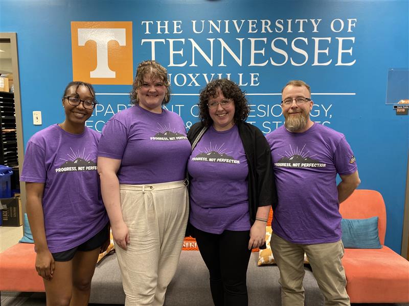 Rocky Top Recovery is a collegiate recovery program at UTK dedicated to supporting Vols in recovery from substance use and mental health disorders. Today is #WearPurpleDay to show support and KRSS has got their purple! 💜
#WearPurple #CollegiateRecoveryDay #CollegiateRecoveryWeek