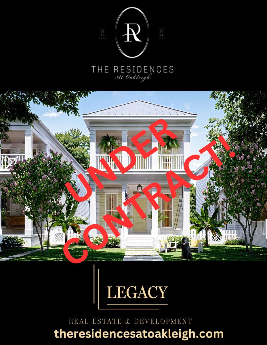 One more Under Contract for The Residences at Oakleigh 🌸 in Downtown Mobile, AL. 
That leaves only one remaining lot left in this beautiful historical neighborhood. 
DM me for details.

#legacyrealestateanddevelopment #oakleighgardendistrict #mobileal #mobilealabama