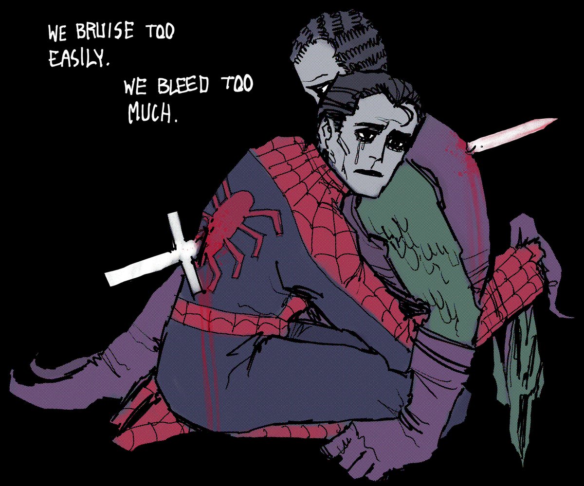 '-and we leave nothing but pain in our wake' #spiderman