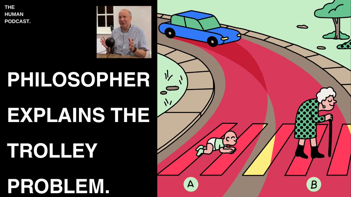 Philosopher Explains The Trolley Problem: youtu.be/h-G8UdCf-pM Watch this new clip from my interview with David Edmonds @DavidEdmonds100, on his life and career. If you enjoy, consider subscribing for more episodes with philosophers soon 😀 #philosophy #ethics #morality