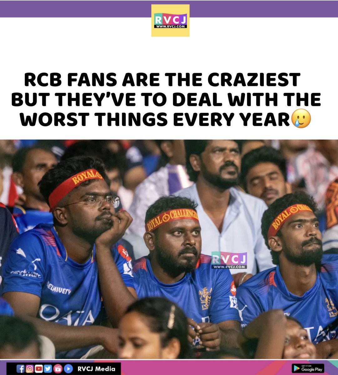 Feel for RCB Fans 😢😢