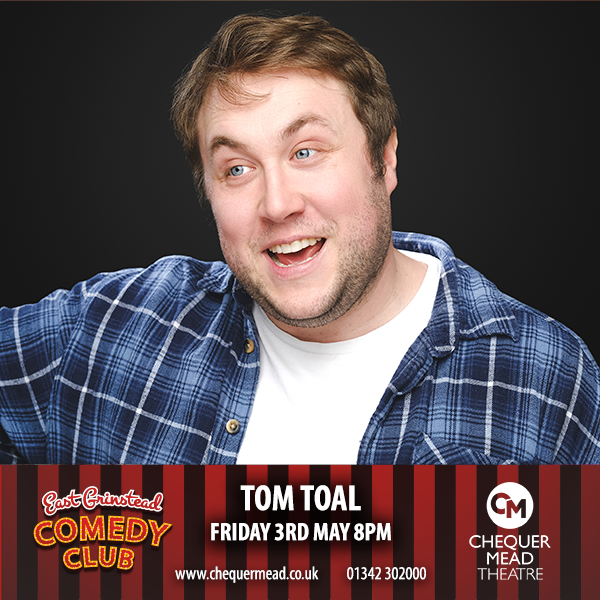 Join us for the next East Grinstead Comedy Club at Chequer Mead on Friday 3rd May at 8pm 🎟️ Buy your tickets now! loom.ly/gVxJZwE #ChequerMead #EastGrinstead