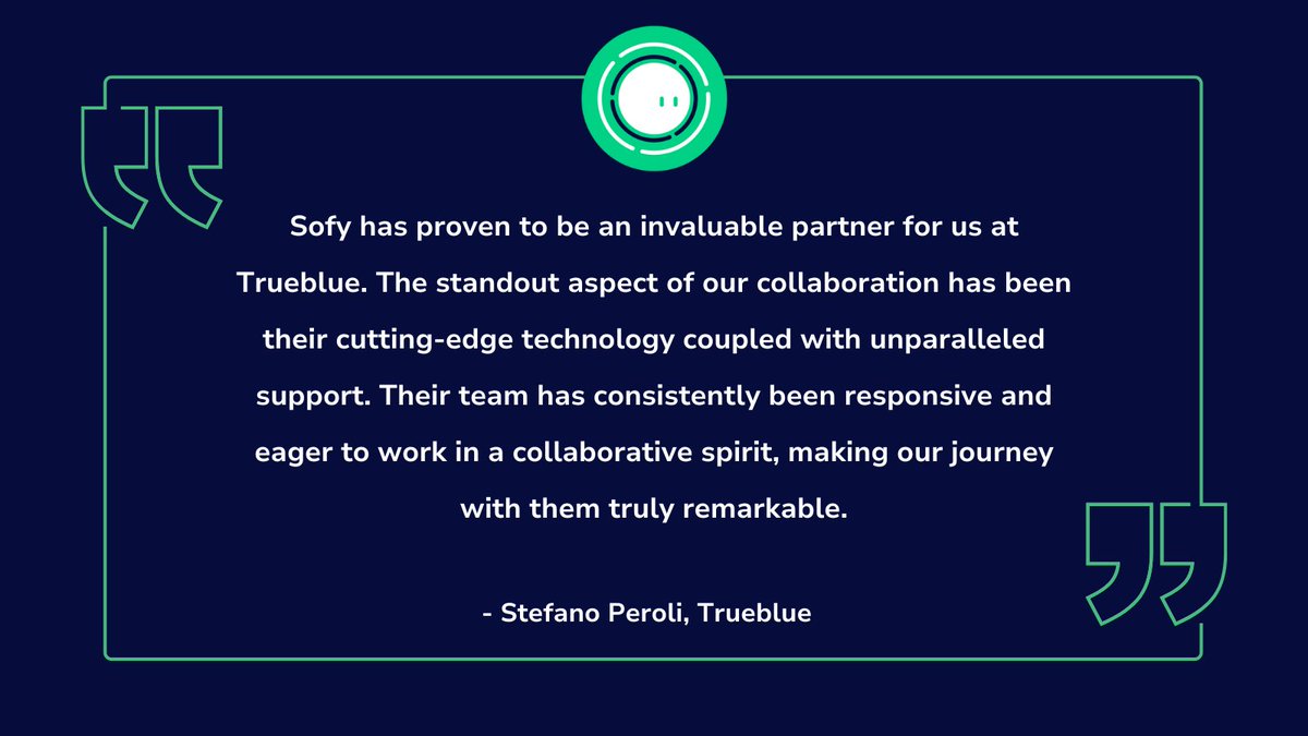 💡 Trueblue needed to reduce testing time on their mobile app while still maintaining quality user experiences.

That’s when Sofy stepped in to help.

Schedule a demo today to see how Sofy can reduce your testing time. sofy.ai/get-a-demo/

#MobileAppTesting #AutomatedTesting