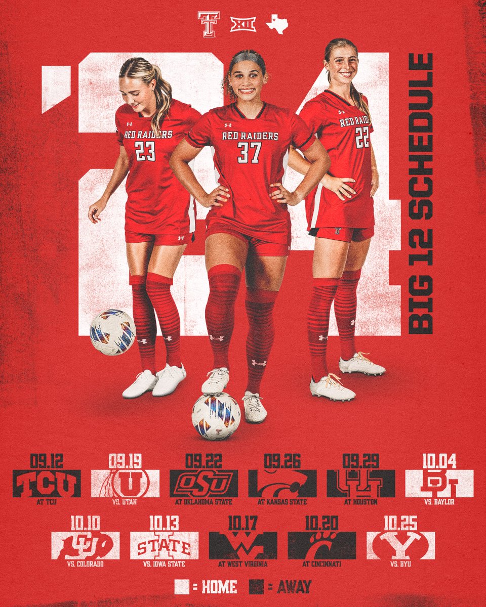And here we go! 

Our 2024 Big 12 schedule has arrived! 

#WreckEm | <a href="/Big12Conference/">Big 12 Conference</a>