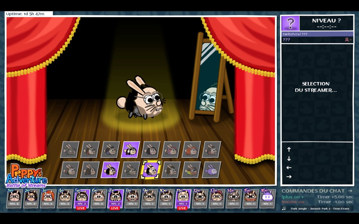 StephanePortes's tweet image. Mynthos est 11ème dans la compétition Battle of Streams FR. Son chat va-t-il l&apos;aider à progresser?
twitch.tv/pepitestudiosfr

#battleofstreams #mynthos #streamer #jdg #twitch #competition #france #French