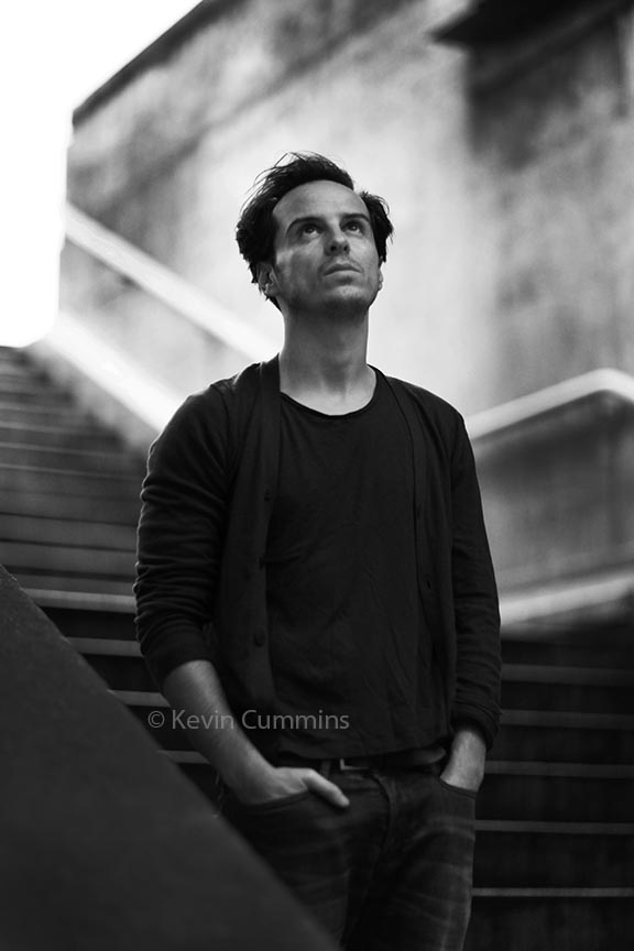 A couple of photos I took of Andrew Scott in Jan 2015. Andrew is currently starring in the amazingly beautiful adaptation of Patricia Highsmith's 'Ripley' on Netflix. Interestingly, we were first with the staircases 🙂