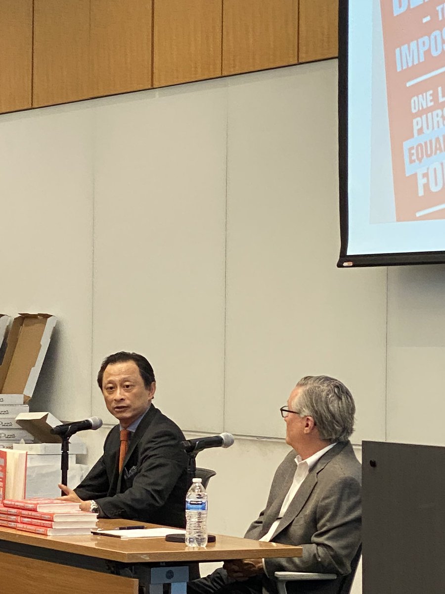 Great hearing from @robertltsai about the legal life of the incomparable Steve Bright, detailed in his new book Demand the Impossible. Thanks to @espinsegall for the insightful questions. @GeorgiaStateLaw @CenterA2J